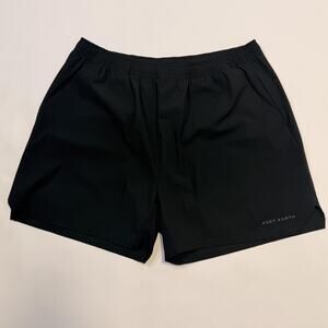 Cozy Earth Shorts Mens Large Black Lined 6 Inch Running Athletic Gym Training